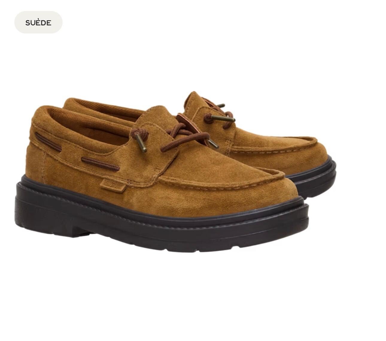 Dude femmes sienna boat suede