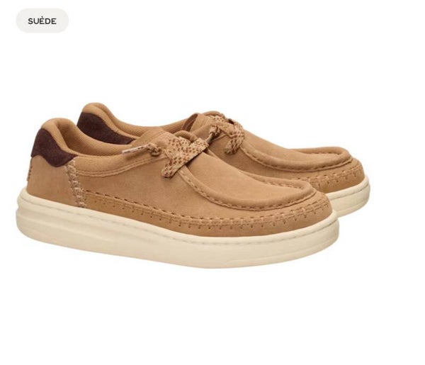 Dude femmes Harper moc crafted suede