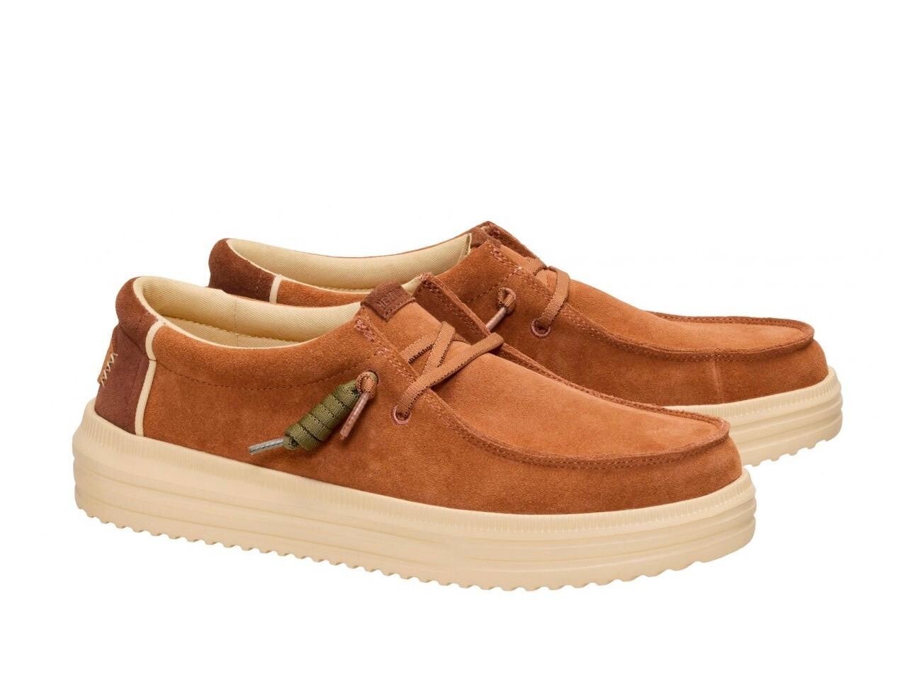 Dude hommes rev suede