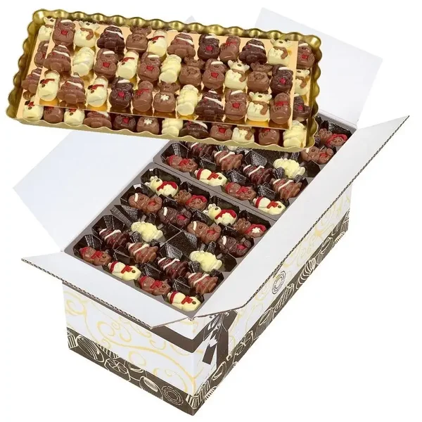 Figurines de Noël praliné Hamlet