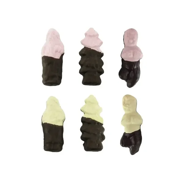 Guimauves mi-chocolatées noir