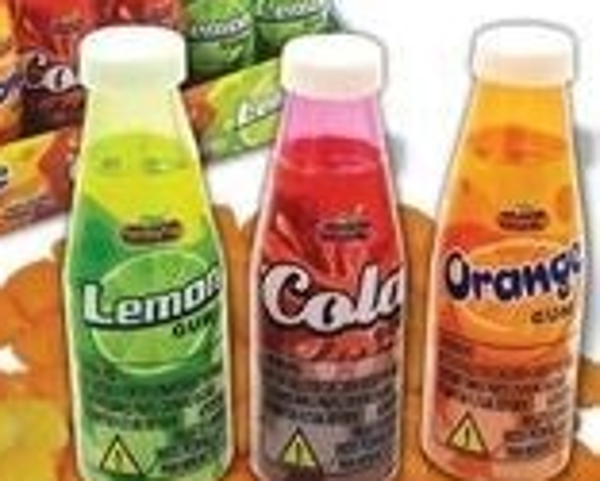Bouteilles gum