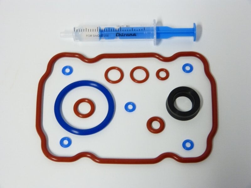 1 Set Satz Dichtungen für Thermoblock Boiler, Auslaufventil und Brüheinheit Saeco Vienna Krups Gusto Nova Solis 5000