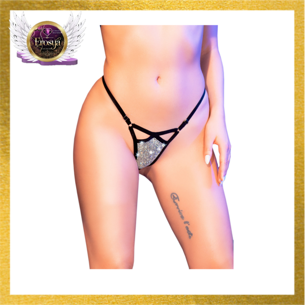 STRING RÉGLABLE A STRASS