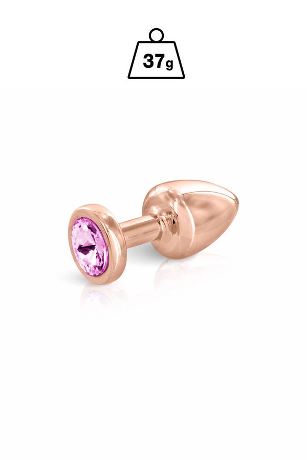 BIJOU ANAL PINK ANGEL PLUG OR ROSE TAILLE XS