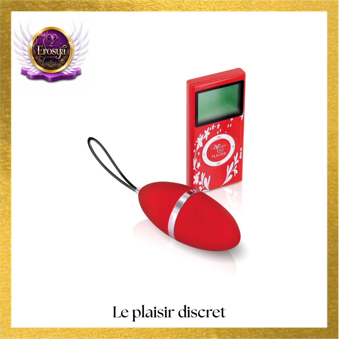 OEUF VIBRO EGG ROUGE