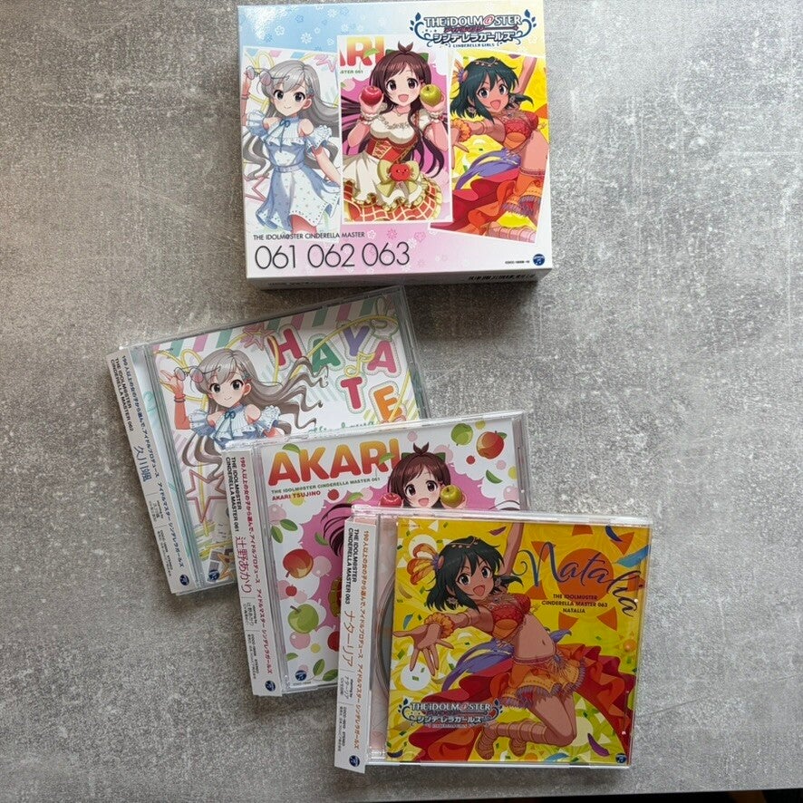The Idolm@ster Cinderella Master 061–063 | CD | COCC-18008~10 | Japan Import