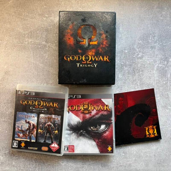 God of War Trilogy Limited Edition | PS3 | Japan Import | Exclusive Box & Art Book
