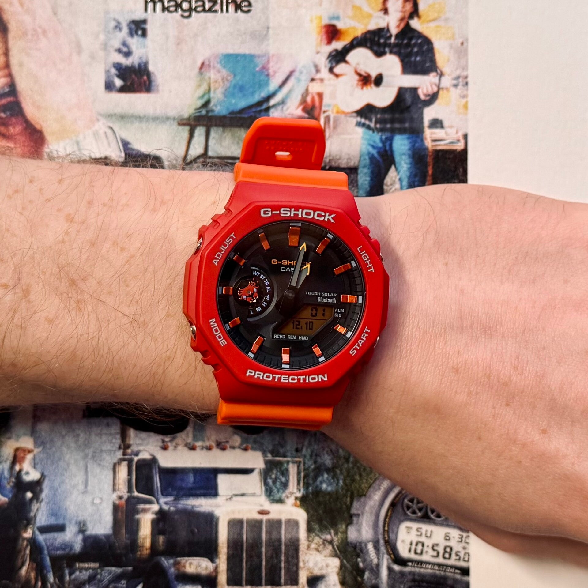 Casio G-Shock GA-B2100DF-4AJR | Charles Darwin Foundation | Orange Crab | Brand New
