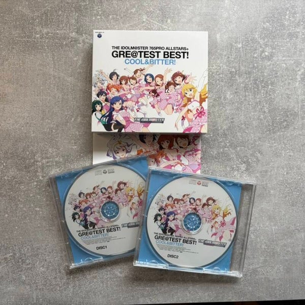 The Idolm@ster 765PRO ALLSTARS+ Greatest Best! Cool & Bitter! | 2Blu-spec CD | COCX-38073-74 | Japan Import