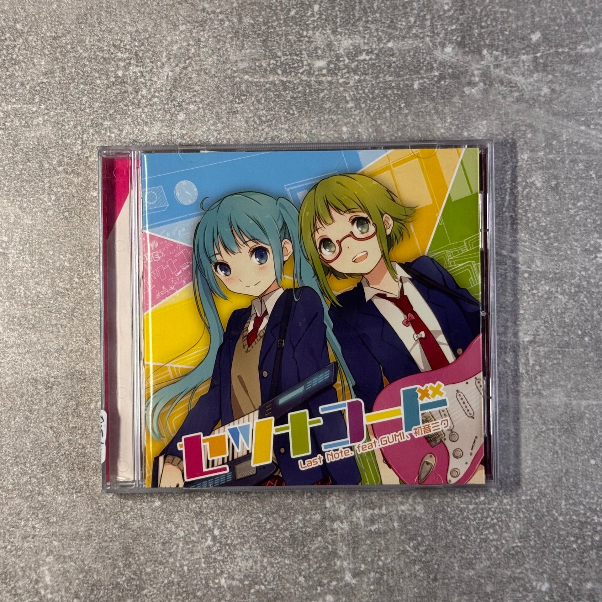Last Note. feat. GUMI & Hatsune Miku | Setsuna Code | Exit Tunes | CD | Japan Import