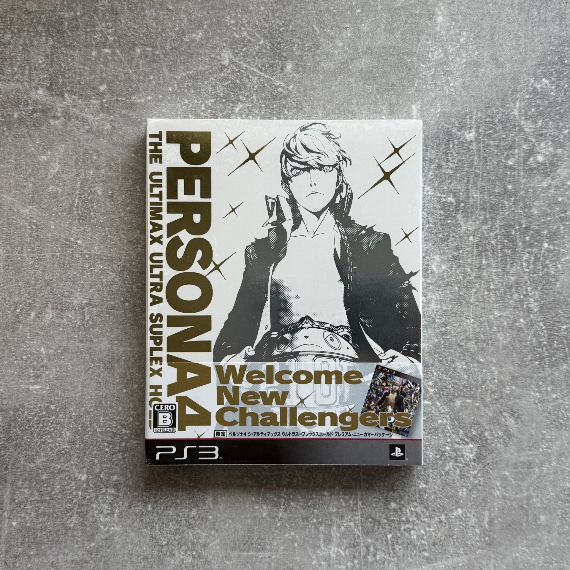 Persona 4 Arena Ultimax Ultra Suplex Hold Premium Newcomer Package | PS3 | Slipcase & Exclusive DLC Card | Japan Import | New
