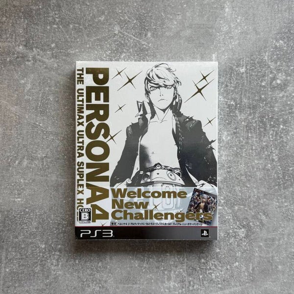 Persona 4 Arena Ultimax Ultra Suplex Hold Premium Newcomer Package | PS3 | Slipcase & Exclusive DLC Card | Japan Import | New