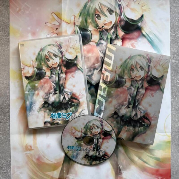Hatsune Miku Impacts | DVD + Original Slipcase & Unused A3 Poster | Japan Import