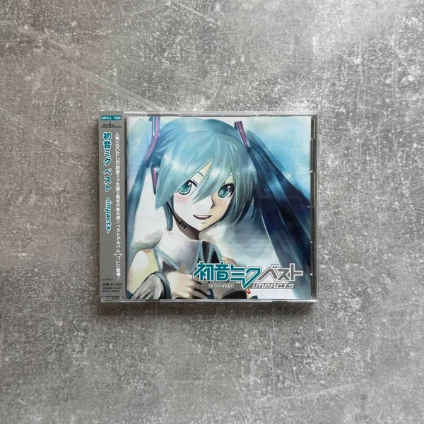 Hatsune Miku Vocaloid Impacts ’07–’09 | CD | OBI | MHCL-1568 | Japan Import