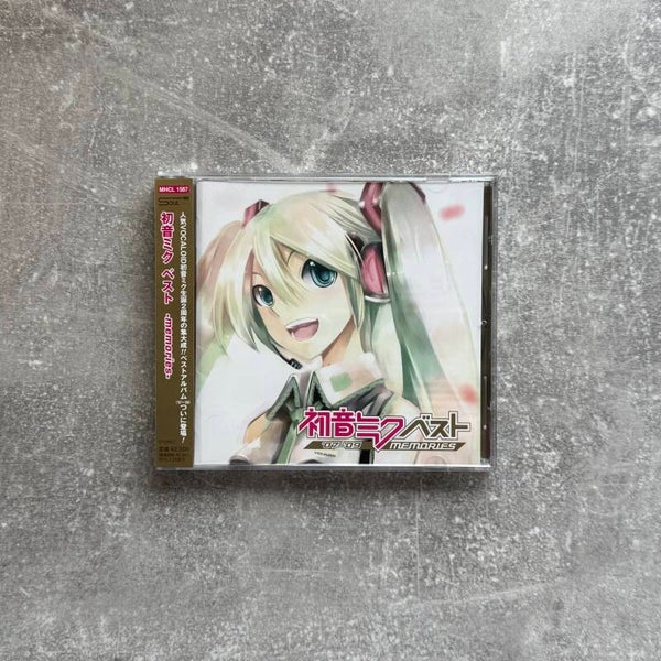Hatsune Miku Vocaloid Memories ’07–’09 | CD | OBI | MHCL-1567 | Japan Import