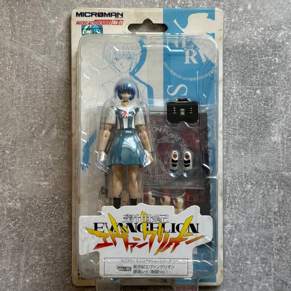 Takara Microman MA-25 Rei Ayanami School Uniform Ver. | Neon Genesis Evangelion | Japan Import