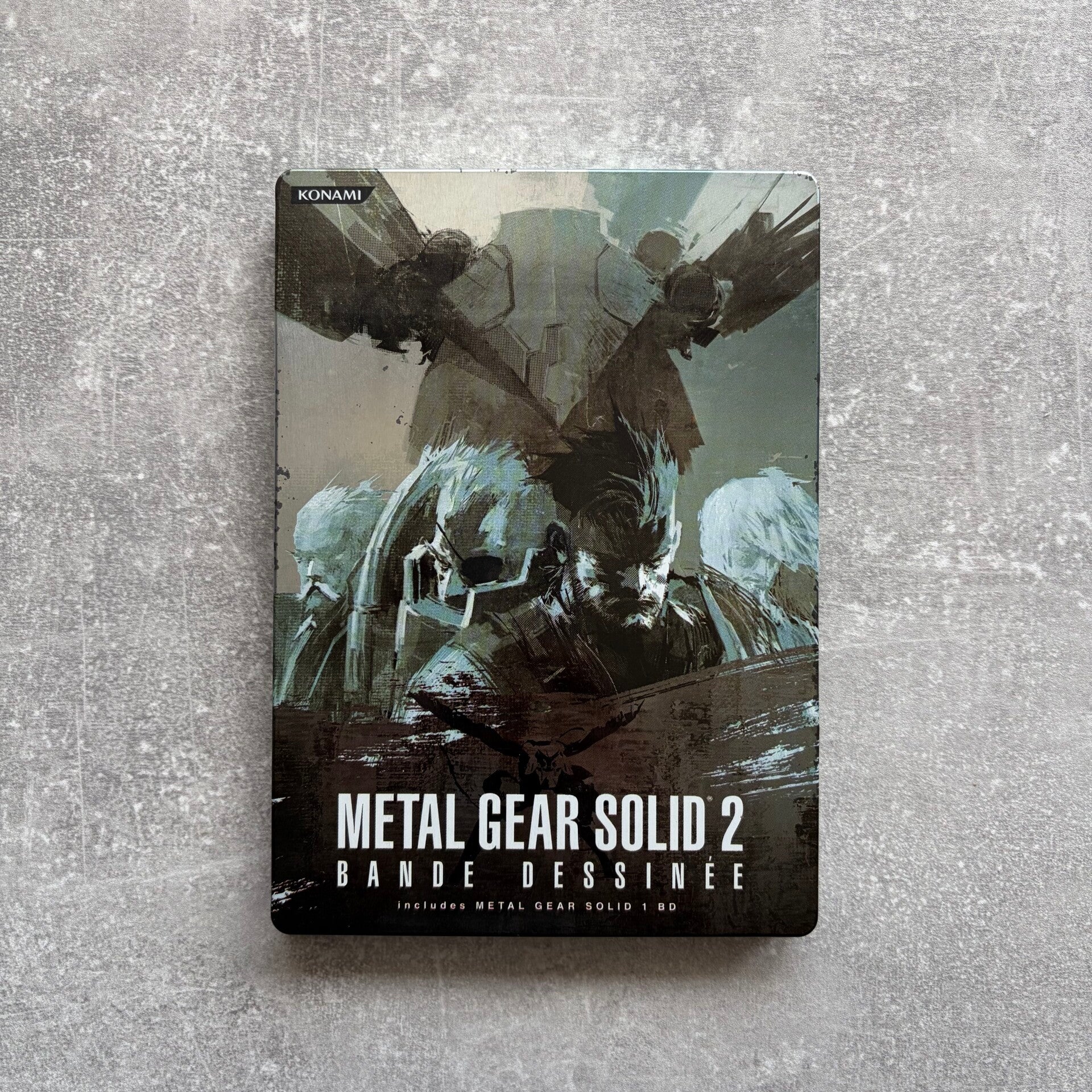 Metal Gear Solid 2 Bande Dessinée | Steelbook | 2 DVD Set | Japan Import | Pre-owned