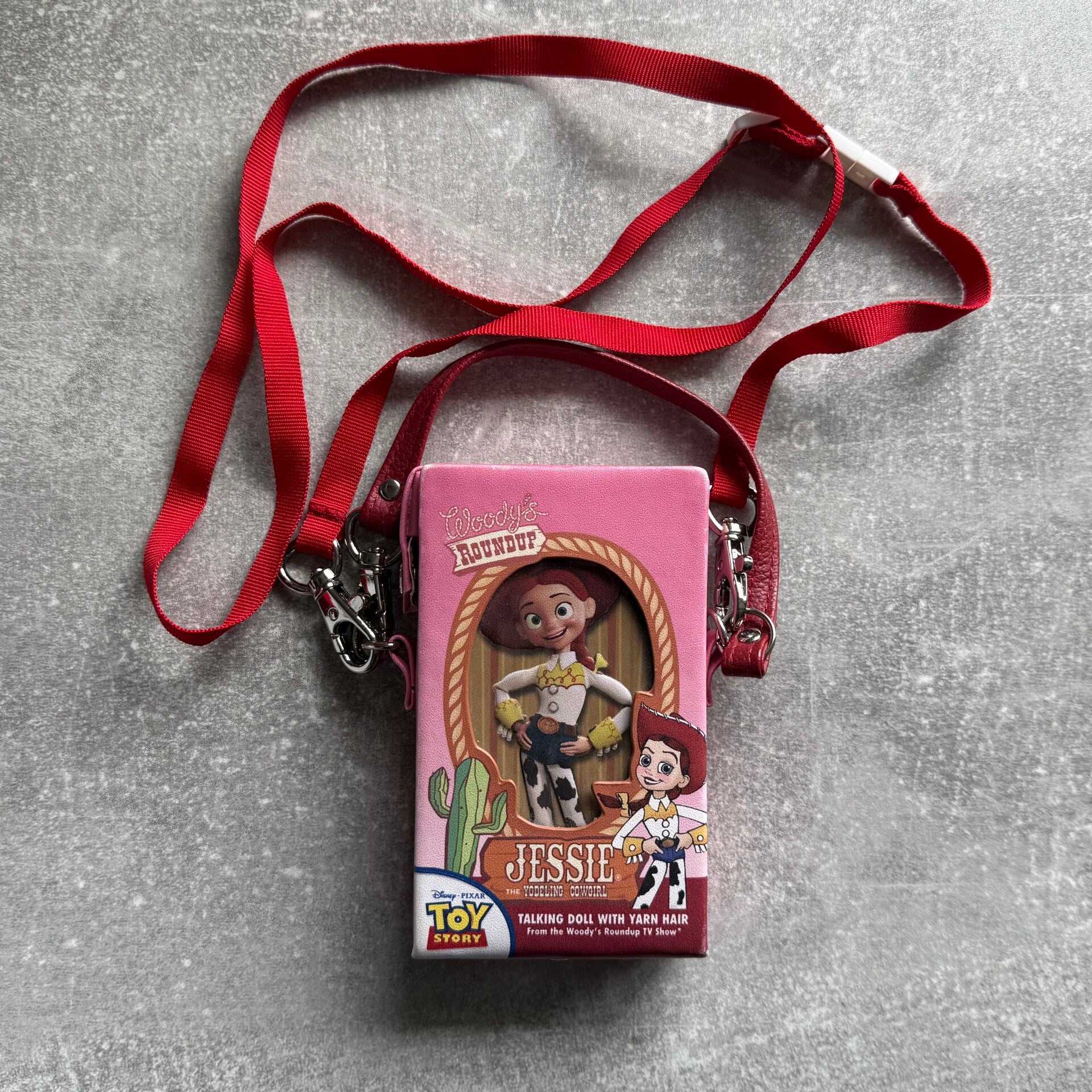 Toy Story Jessie Box Pass Case Shoulder Bag | Tokyo Disney Resort | Japan Import