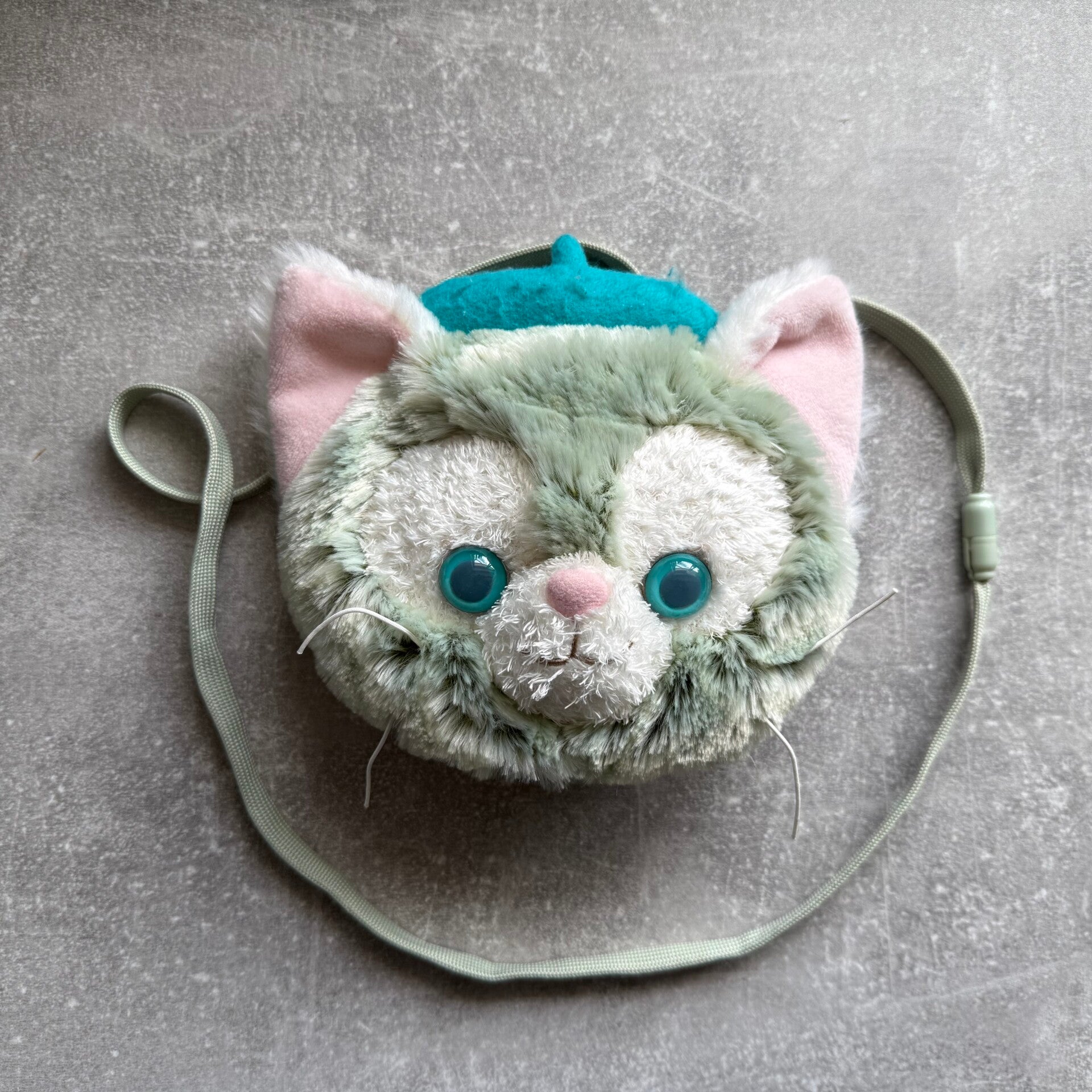 Gelatoni Plush Face Crossbody Bag | Tokyo DisneySea | Japan Import