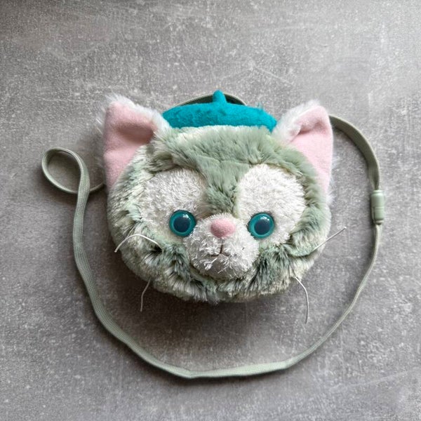 Gelatoni Plush Face Crossbody Bag | Tokyo DisneySea | Japan Import