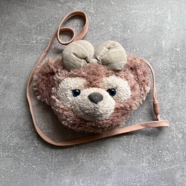 ShellieMay Plush Face Crossbody Bag | Tokyo DisneySea | Japan Import