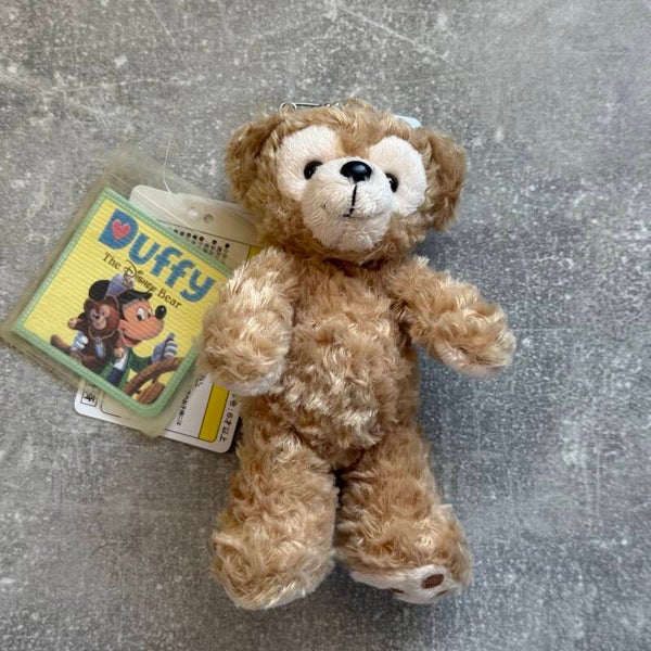 Tokyo DisneySea Duffy Standard “Basic” Plush Badge | 14 cm | With Tags | Japan Import