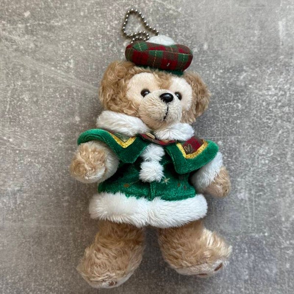Tokyo DisneySea “Disney’s Christmas 2014” Duffy Plush Badge | 14 cm | Japan Import