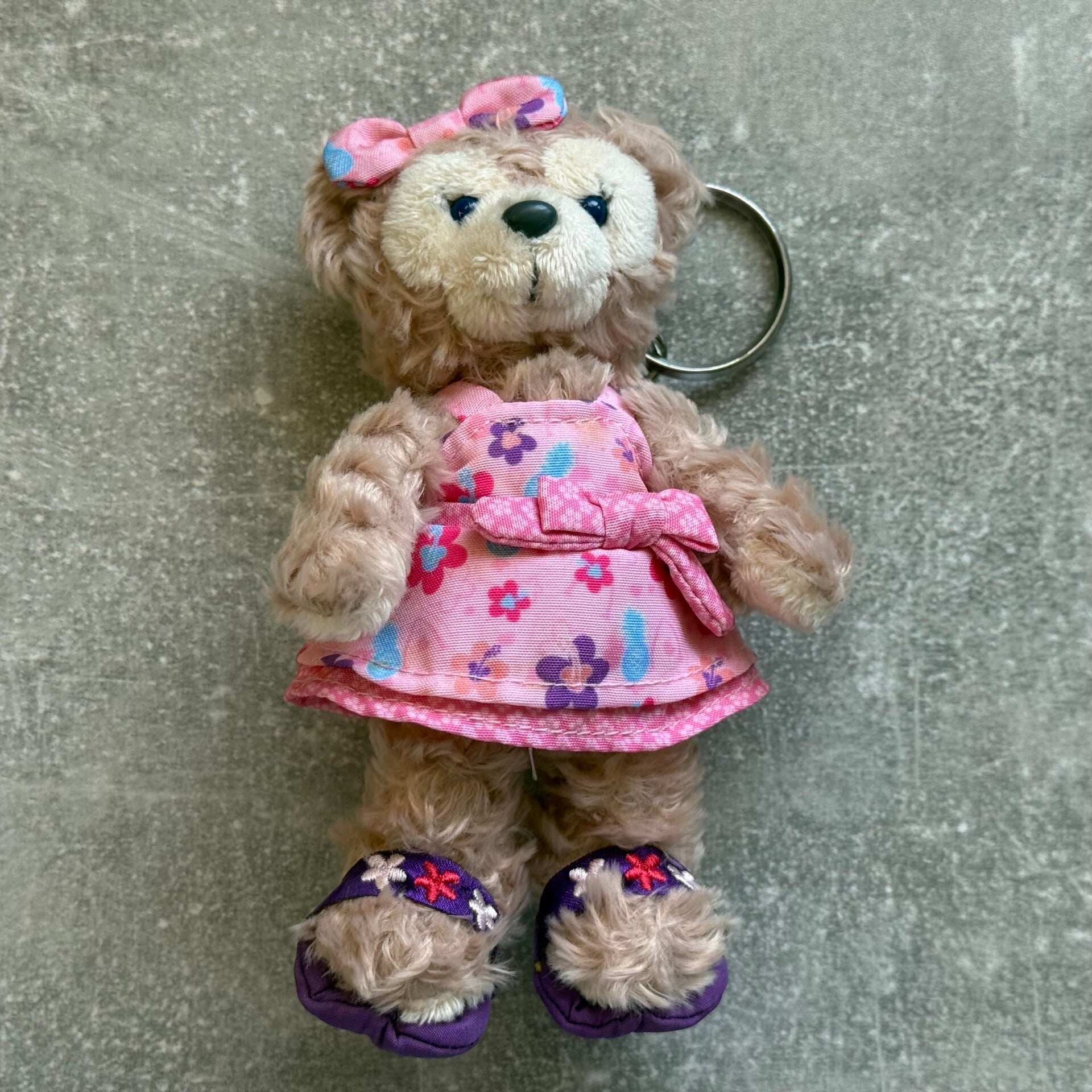 Tokyo DisneySea “Spring Voyage 2014” ShellieMay Plush Badge Key Ring | 14 cm | Japan Import