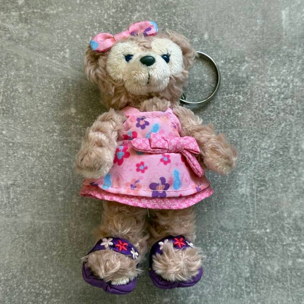 Tokyo DisneySea “Spring Voyage 2014” ShellieMay Plush Badge Key Ring | 14 cm | Japan Import