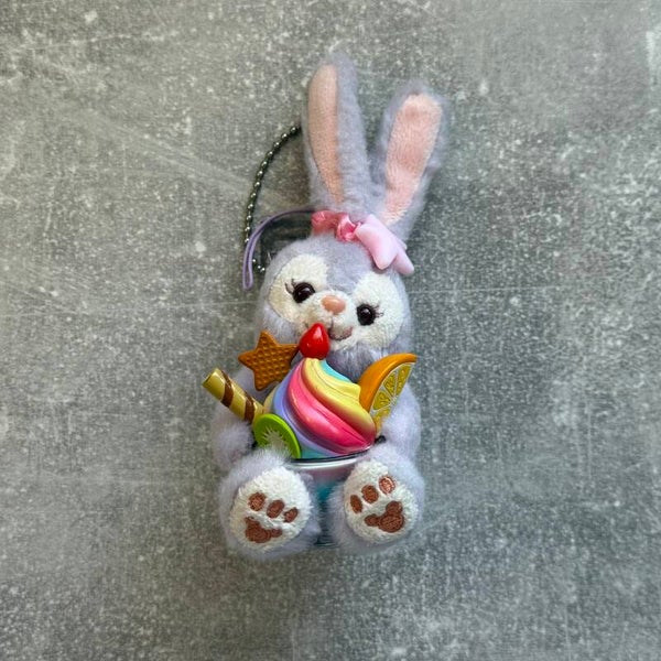 Tokyo DisneySea “Duffy & Friends’ Tasty Summer Surprises” StellaLou Plush Charm | 10 cm | Japan Import
