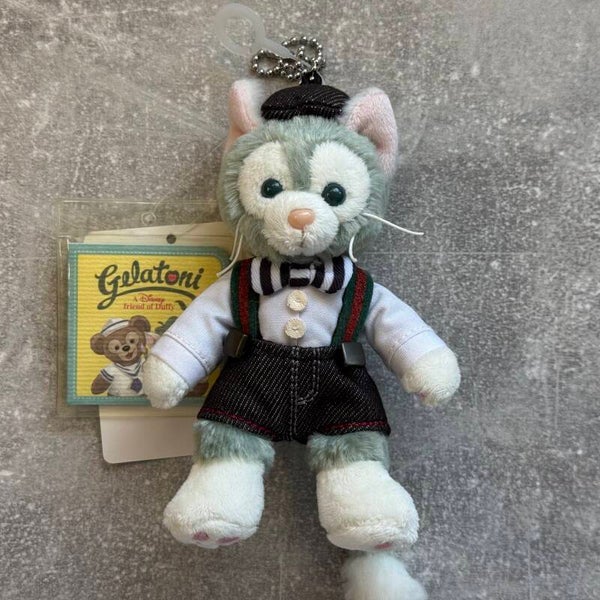 Tokyo DisneySea “Sweet Duffy 2015” Gelatoni Plush Badge | 14 cm | With Tags | Japan Import
