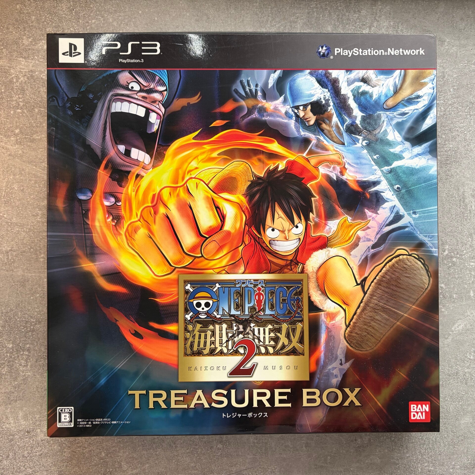 One Piece Pirate Warriors 2 Treasure Box | PS3 | Japan Import | Collector’s Edition | Pre-owned