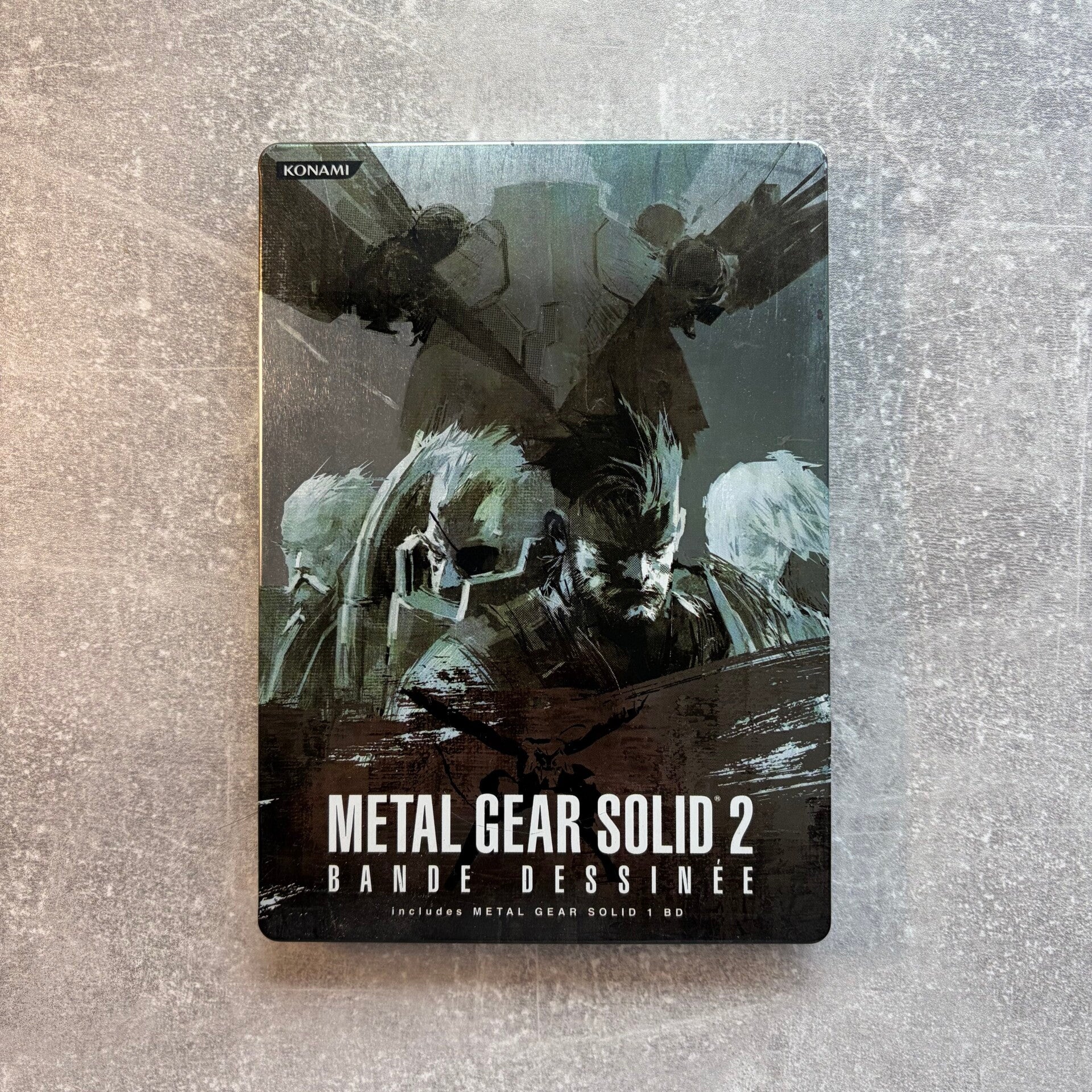 Metal Gear Solid 2: Bande Dessinée | 2-DVD Steelbook Edition | Konami | Japan Import | Pre-owned