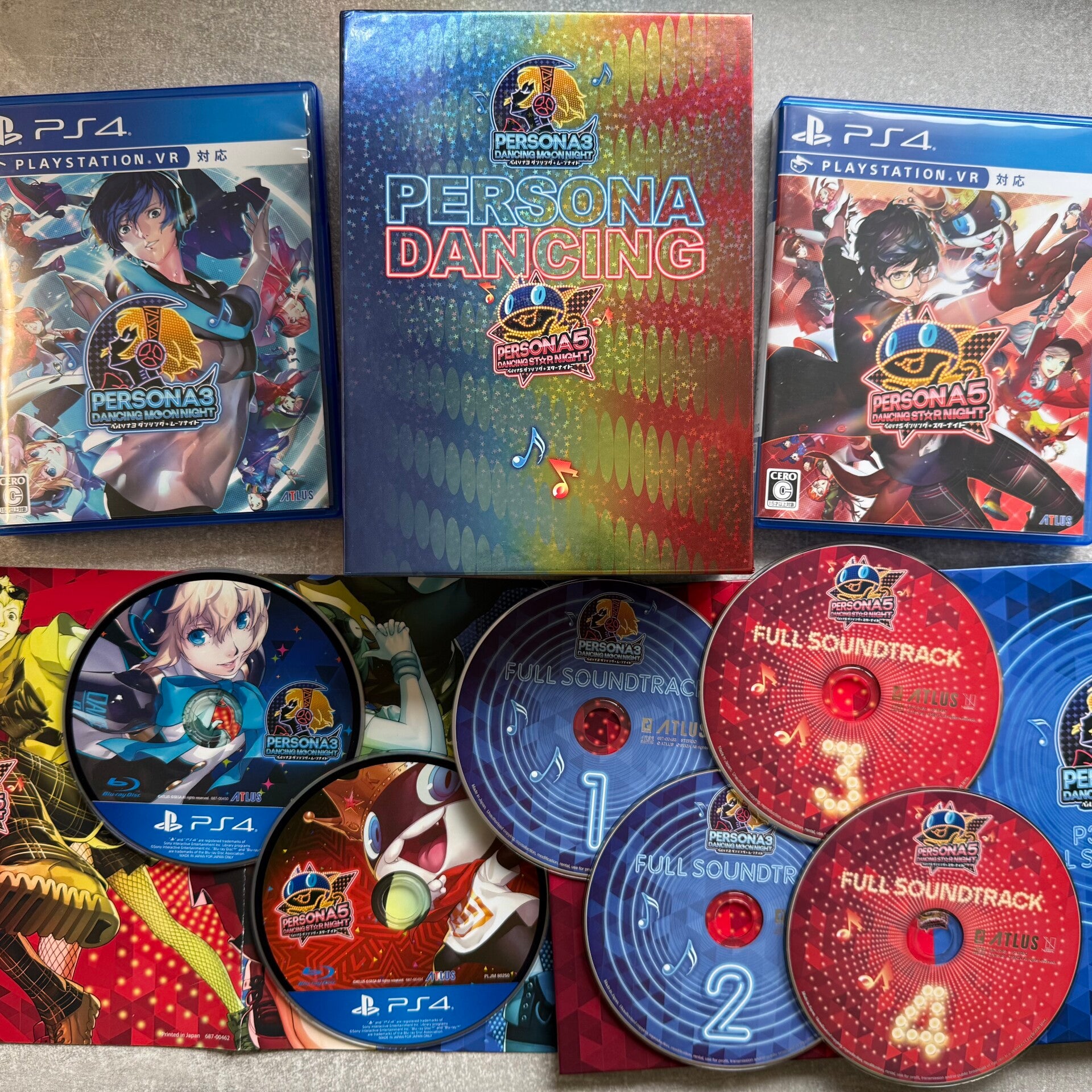 Persona 3: Dancing in Moonlight & Persona 5: Dancing in Starlight | PS4 Collector’s Edition | Atlus