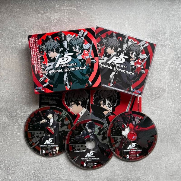 Persona 5 Original Soundtrack | CD | Exclusive Cardboard Box and OBI | Japan Import