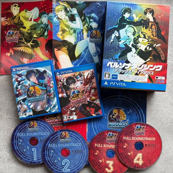 Persona 3 Dancing Moon Night & Persona 5 Dancing Star Night | PS Vita Collector’s Edition | Atlus