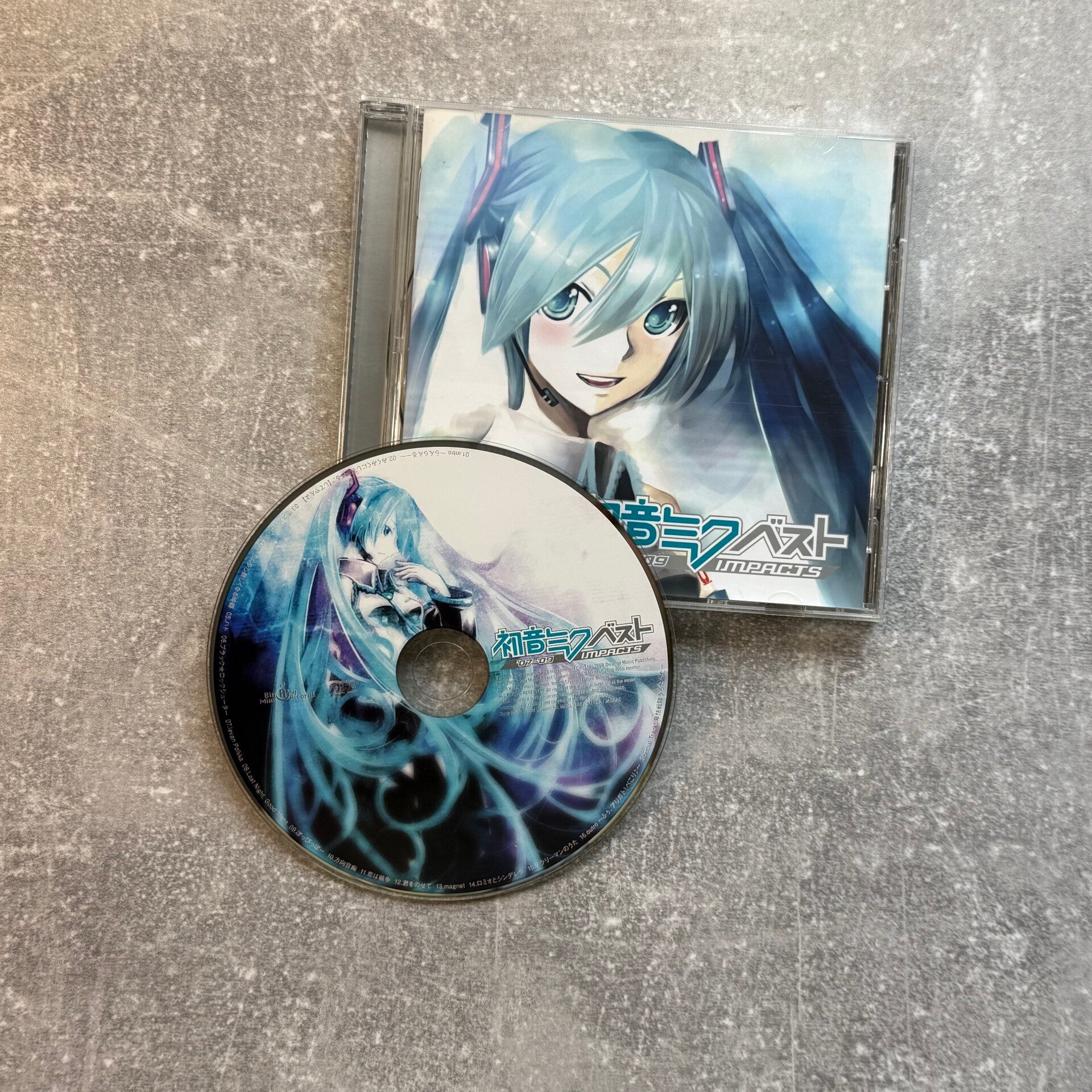Hatsune Miku ’07–’09 Impacts | CD | Sony Music Direct | Japan Import
