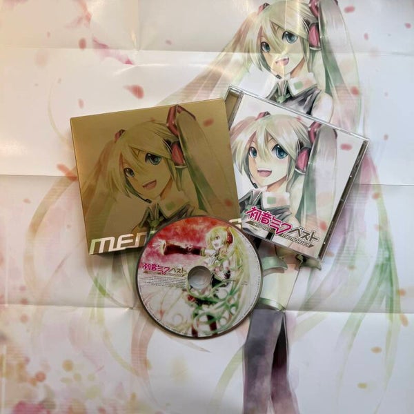 Hatsune Miku ’07–’09 Memories | CD | First Press | Sony Music Direct | Japan Import