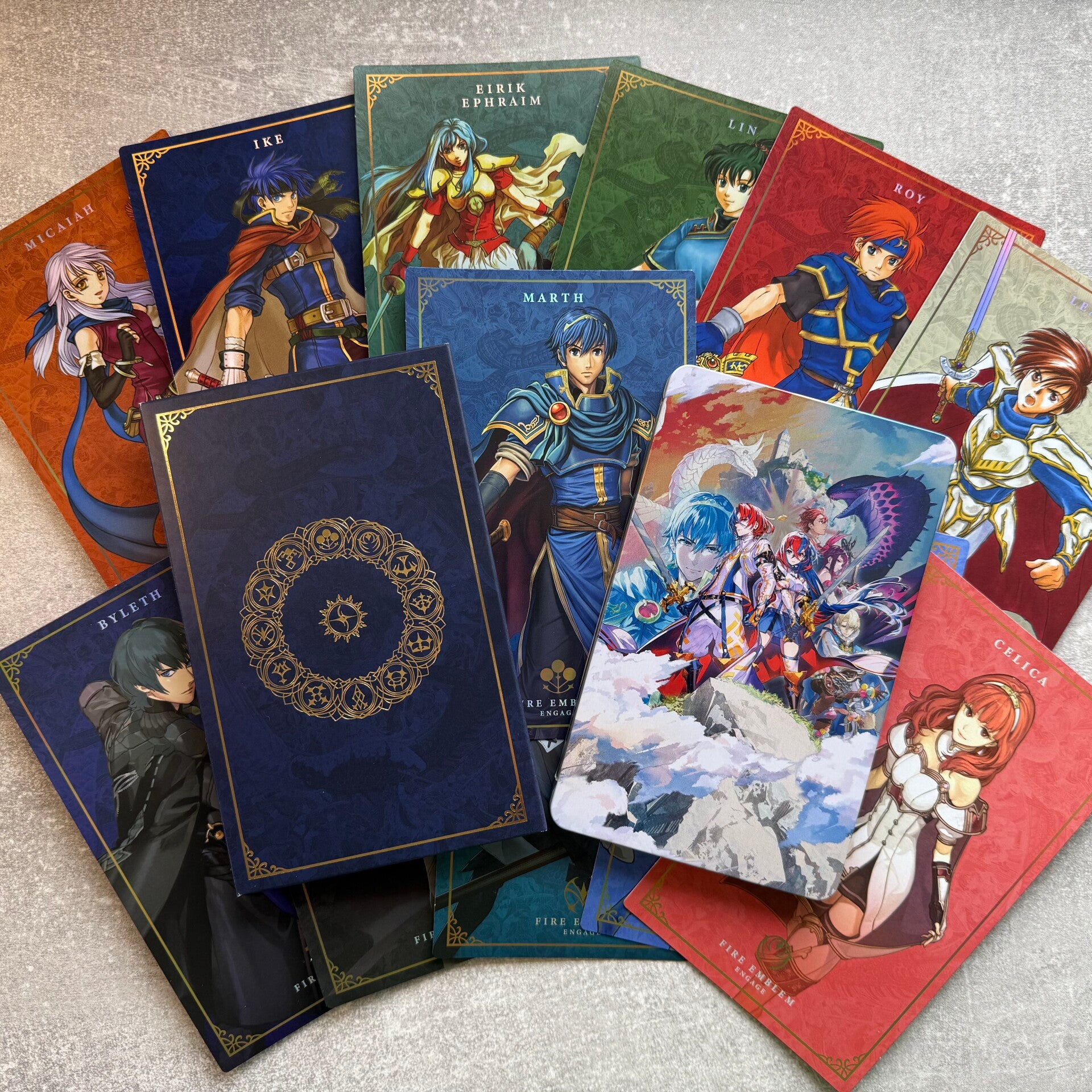 Fire Emblem Engage – Elyos Collection Steelbook & 12 Emblem Art Cards | Nintendo Switch | Japan Import