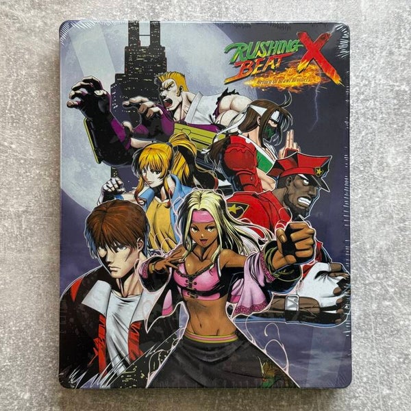 Rushing Beat X: Return of Brawl Brothers | SteelBook | City Connection | Japan Import