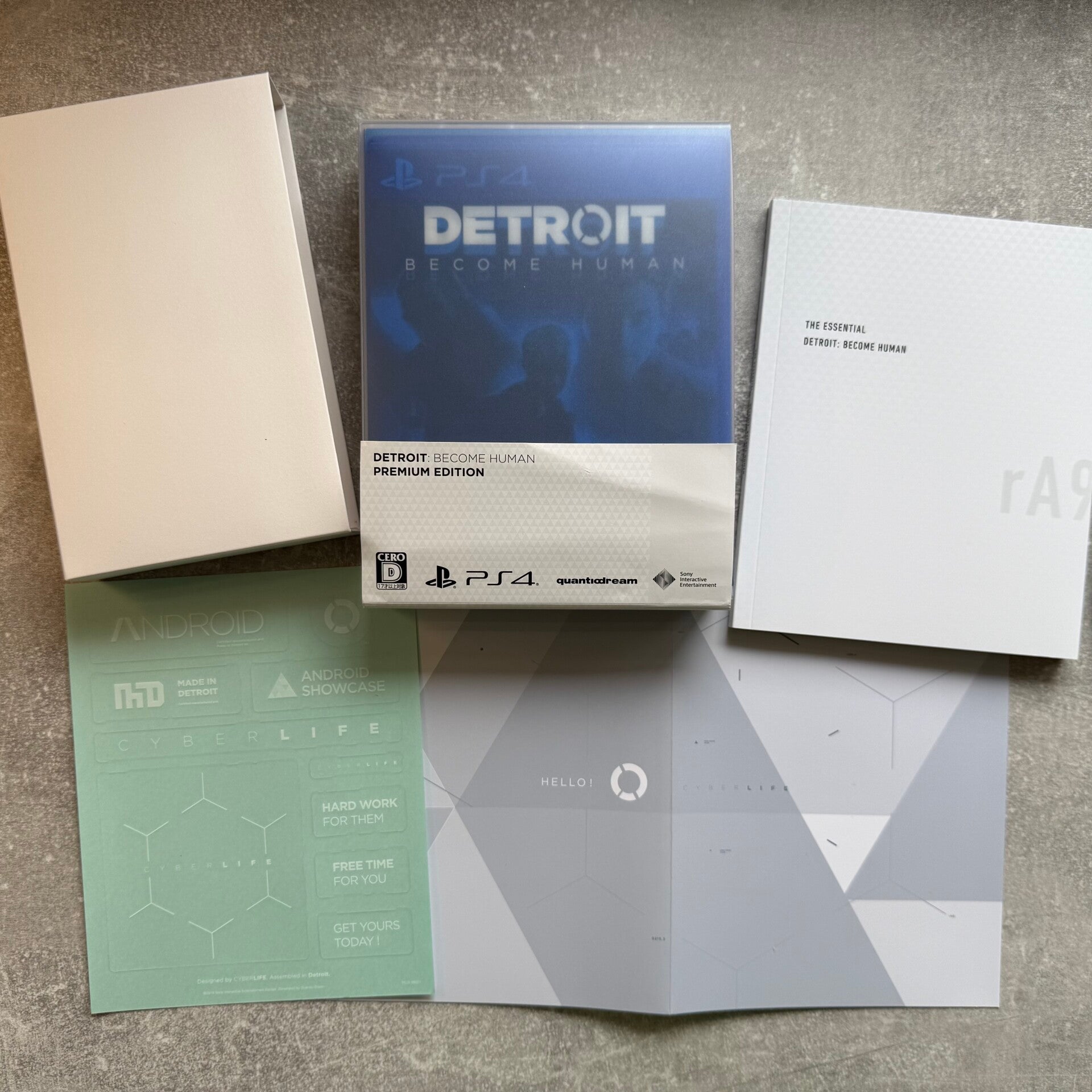Detroit: Become Human Premium Collector Edition | PS4 | Sony | Japan Import