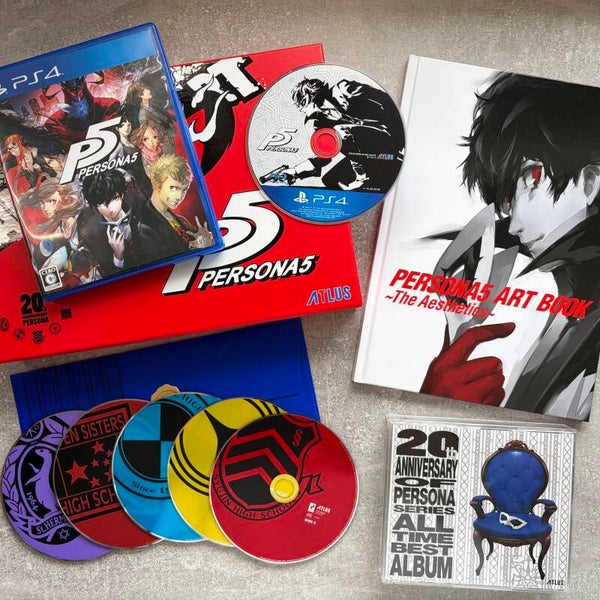 Persona 5 20th Anniversary Limited Edition | PS4 | Atlus | Japan Import | Complete | Pre-owned