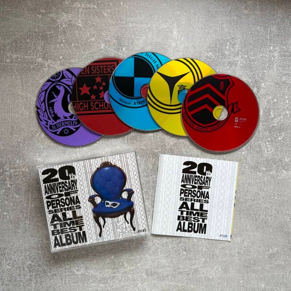 Persona 20th Anniversary of Persona Series All Time Best Album | 5 CDs | Atlus