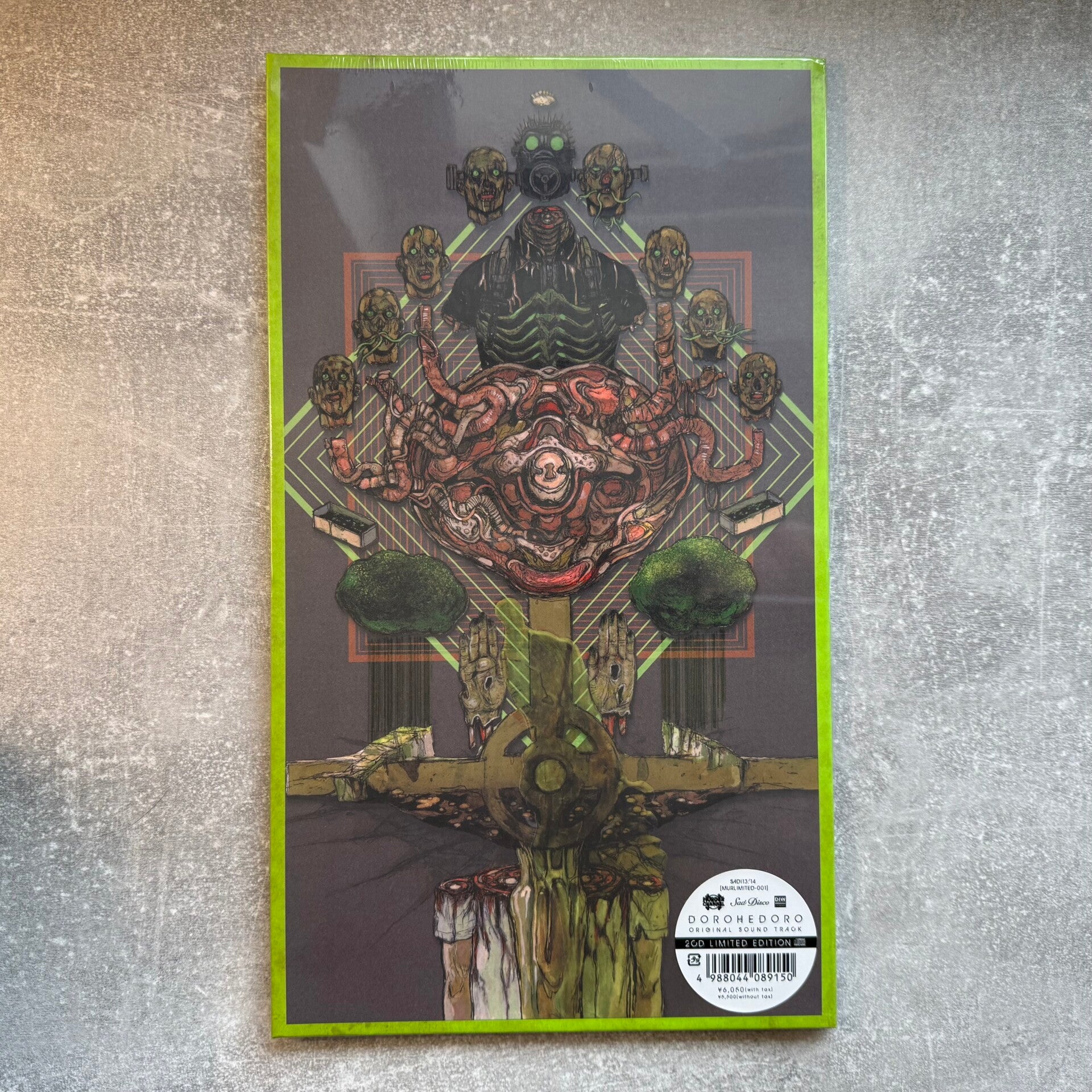 Dorohedoro Original Soundtrack | Oversized 2CD | MHz | MHZD-01 | Japan Import