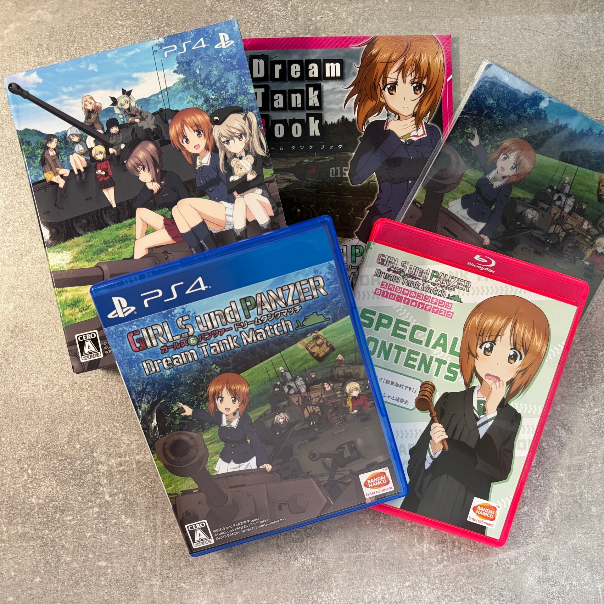 Girls und Panzer: Dream Tank Match First Press Limited Edition | PS4 | Japan Import | Pristine