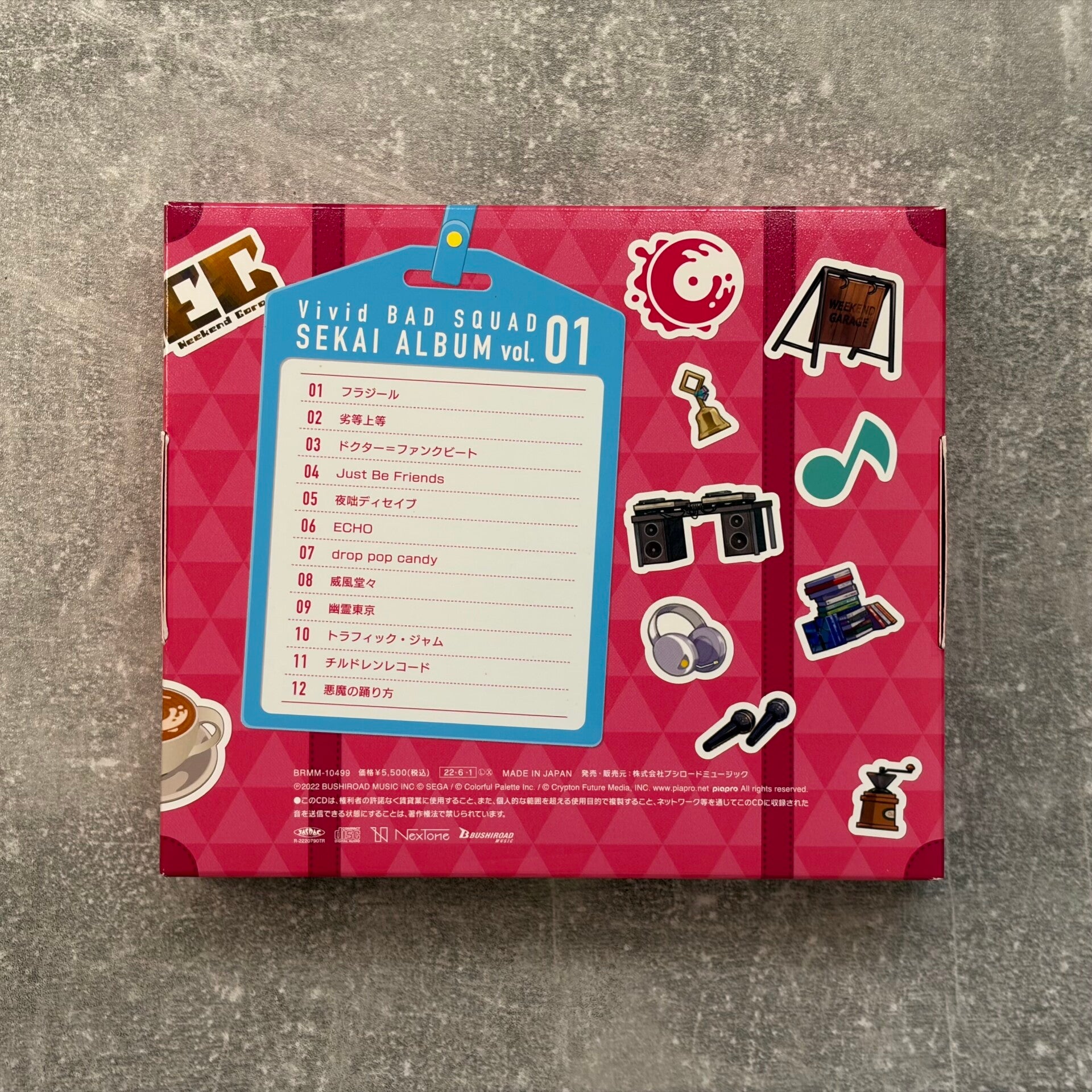 Project Sekai Vivid BAD SQUAD Sekai Album Vol.1 Limited Press