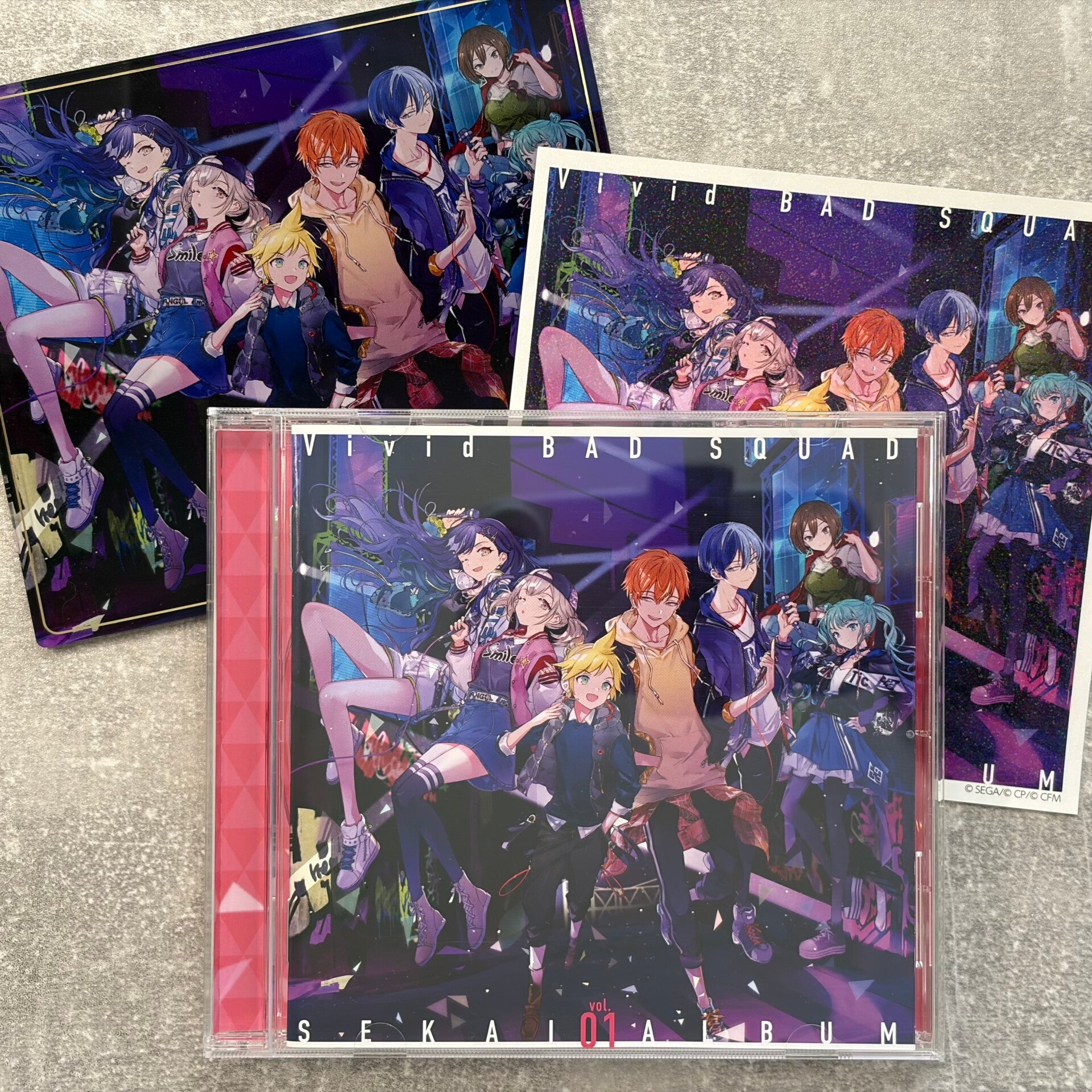 Project Sekai Vivid BAD SQUAD Sekai Album Vol.1 Limited Press