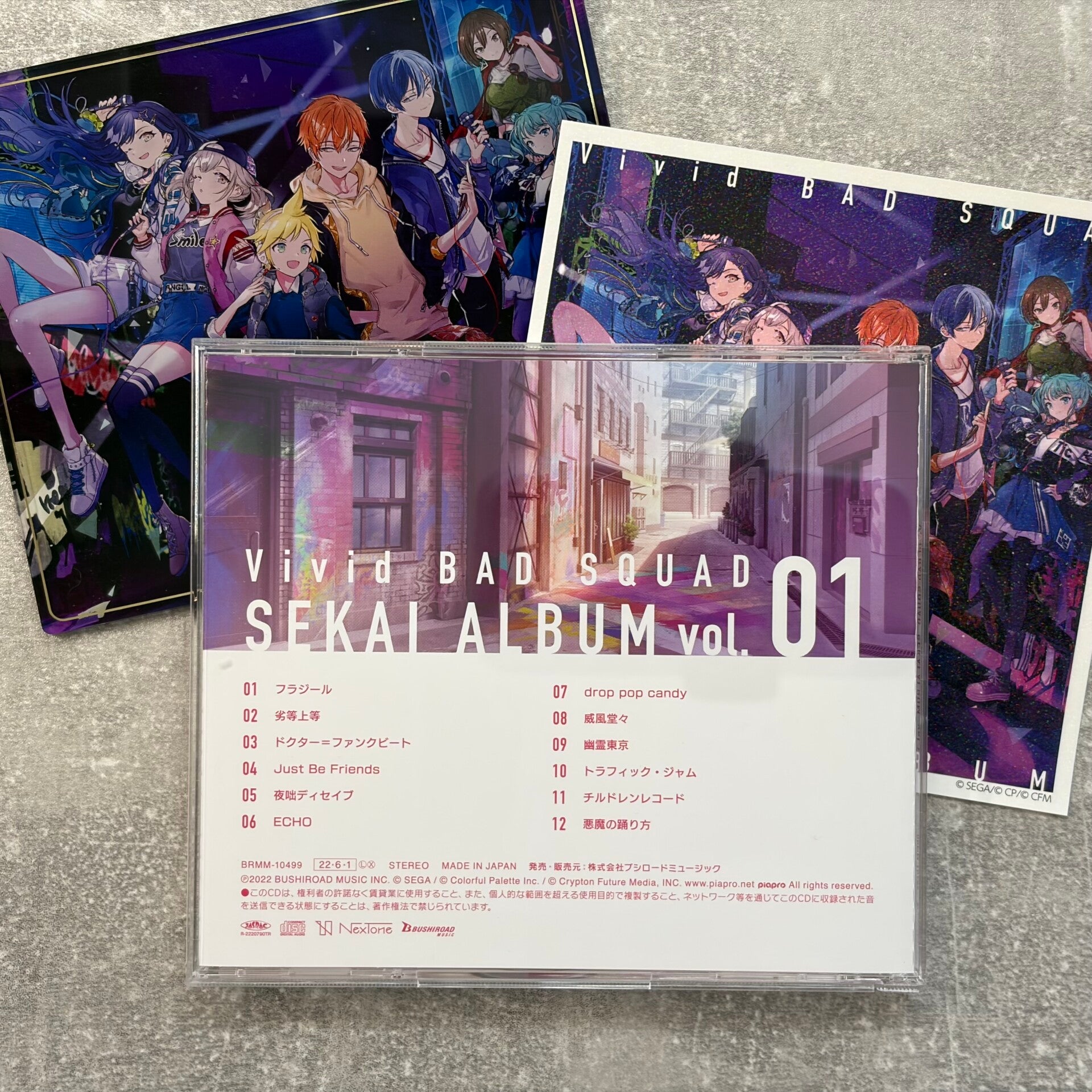 Project Sekai Vivid BAD SQUAD Sekai Album Vol.1 Limited Press