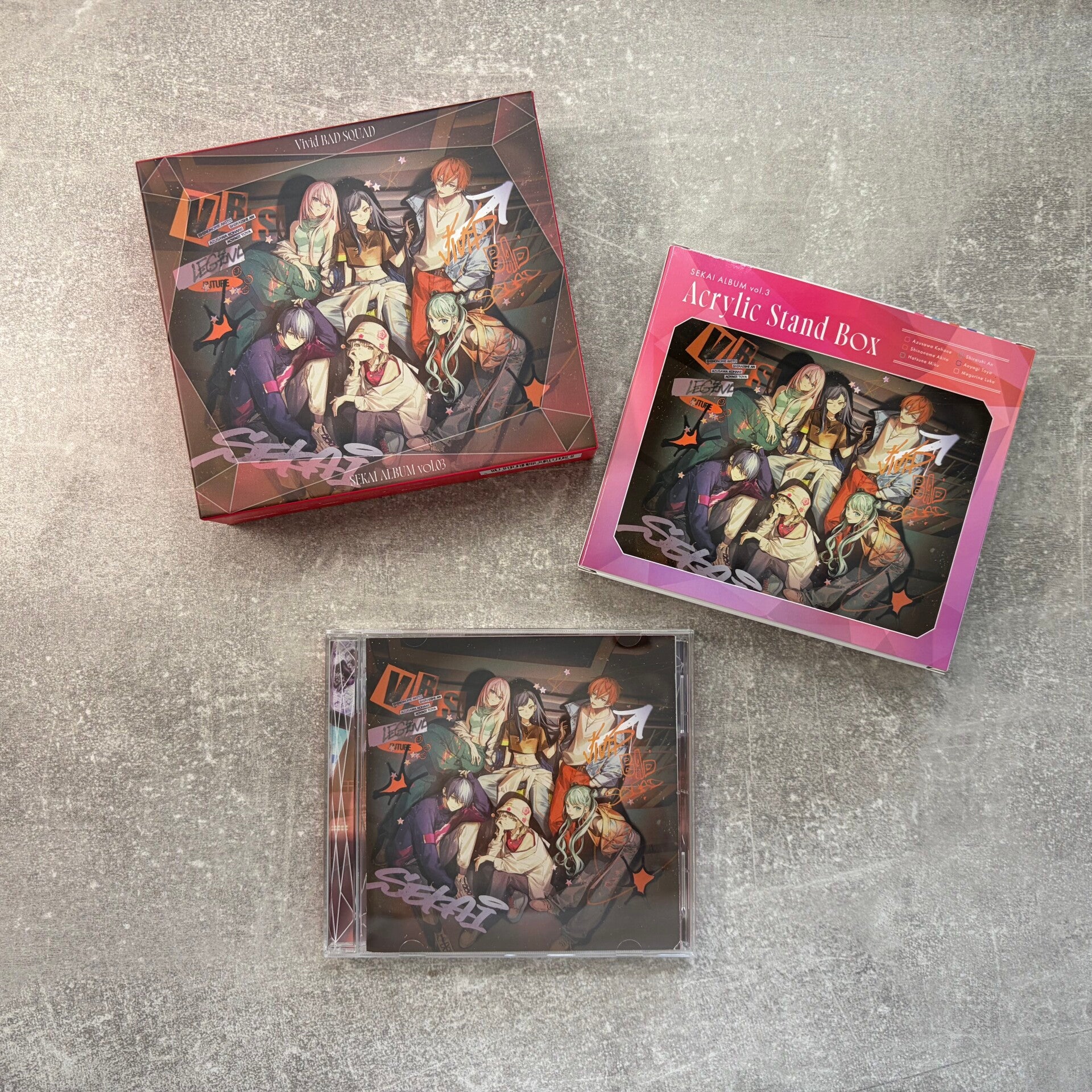 Project Sekai Vivid BAD SQUAD Sekai Album Vol.3 | CD | Japan Import